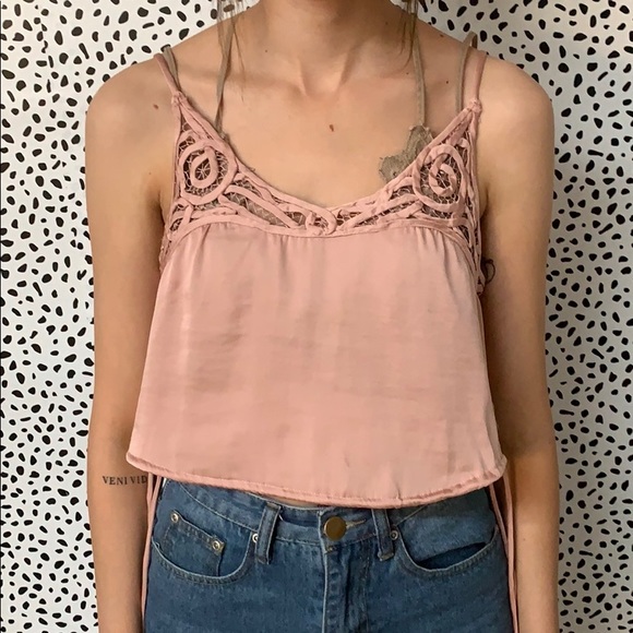 NWT Free People Blouson Brain Pink Top - Picture 2 of 6